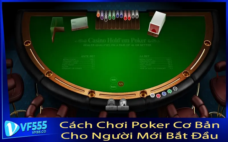 Cách Chơi Poker Cơ Bản Cho Người Chơi VF555 Mới Bắt Đầu